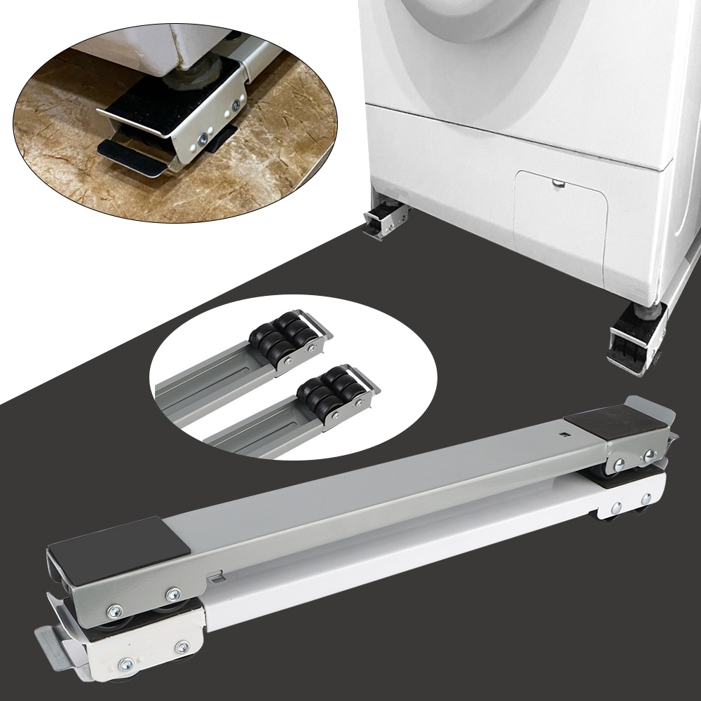 Jual Universal Refrigerator Base Mount Mobile Roller Bracket Dryer ...