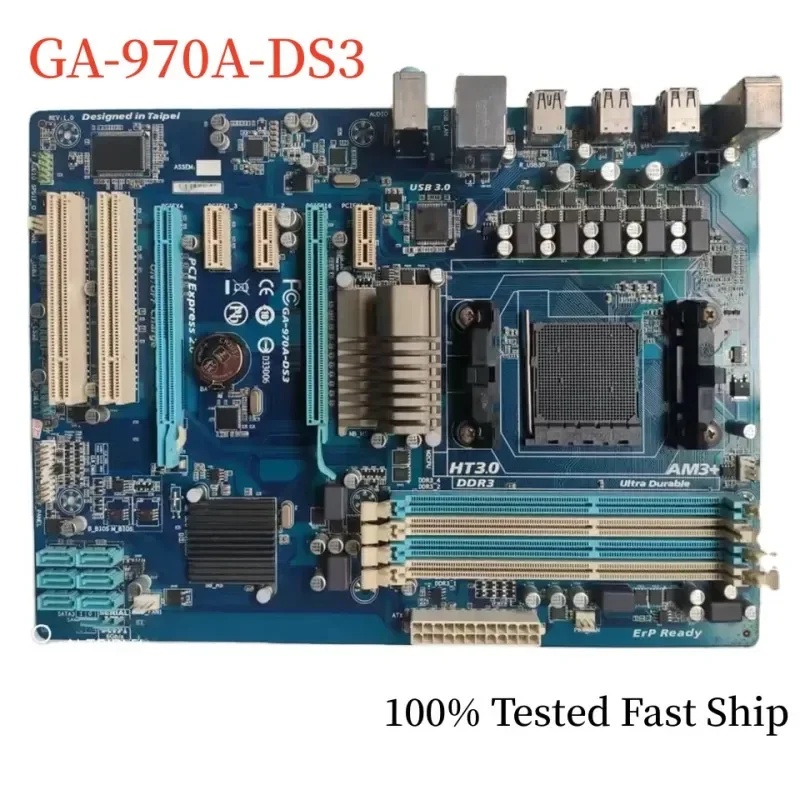 Jual For Gigabyte Ga-970A-Ds3 Motherboard 32Gb Socket Am3+ Ddr3 Atx ...