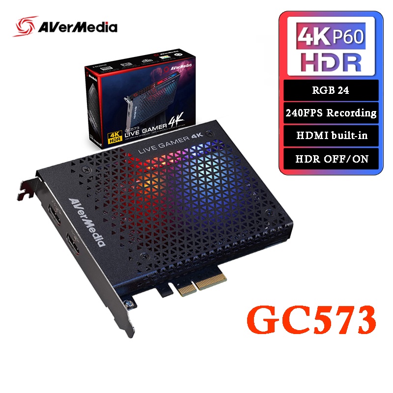 Jual AVermedia GC573 Low Latency 240P FPS 4K HDR Game Live Video ...