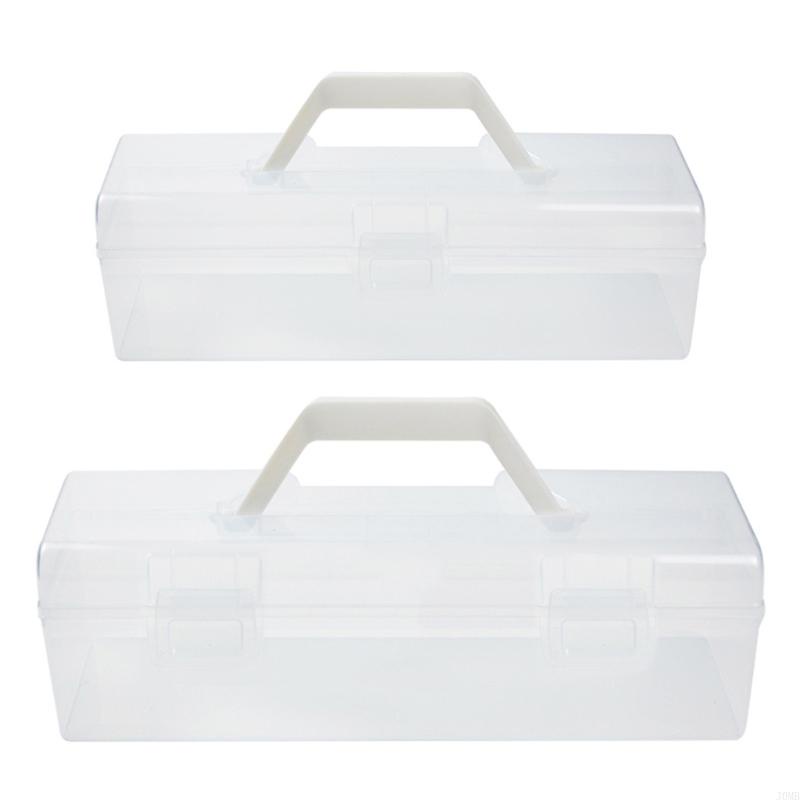 Jual J0MB Storage Bin for Small Tools and More Clear Plastic Container ...