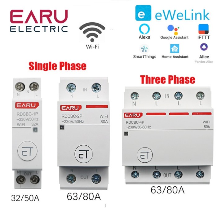 Tuya WiFi Intelligenter Leistungsschalter ON OFF Timing