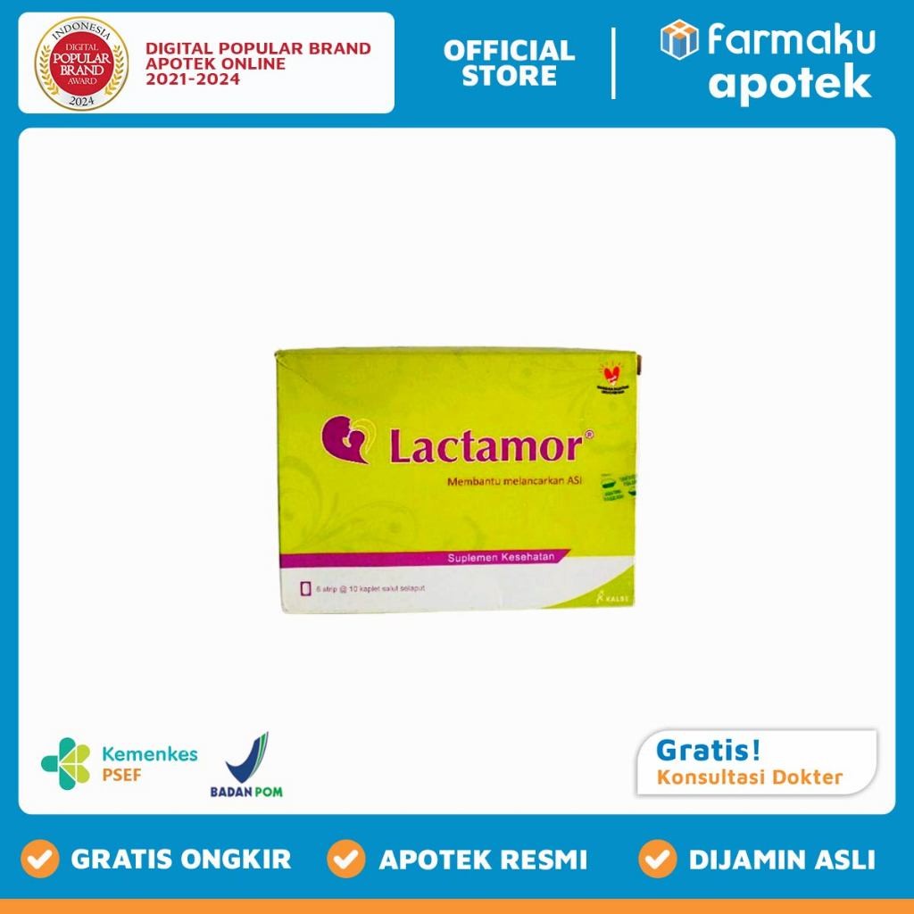 Jual Lactamor Strip 10 Tablet | Shopee Indonesia