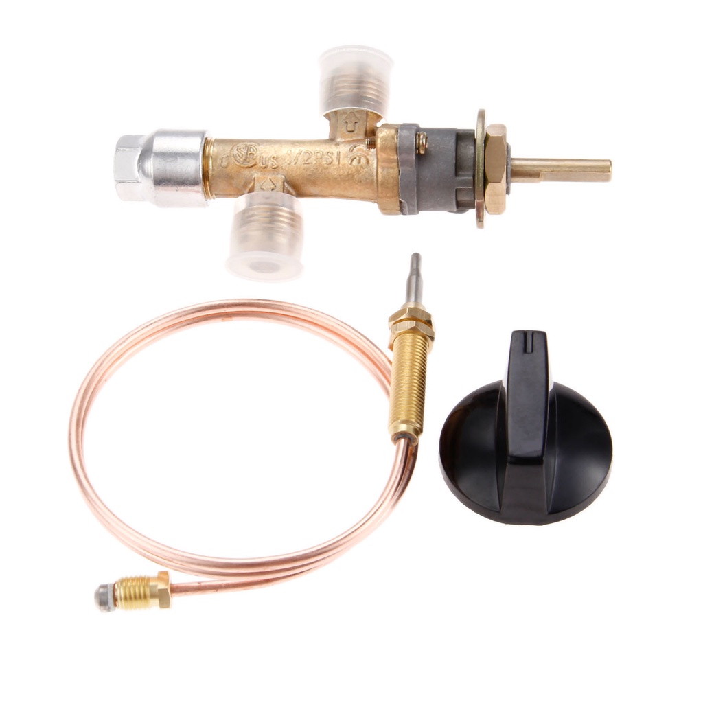 Jual Control Valve Thermocouple Knob Switch 600mm M8*1 Threaded Head ...