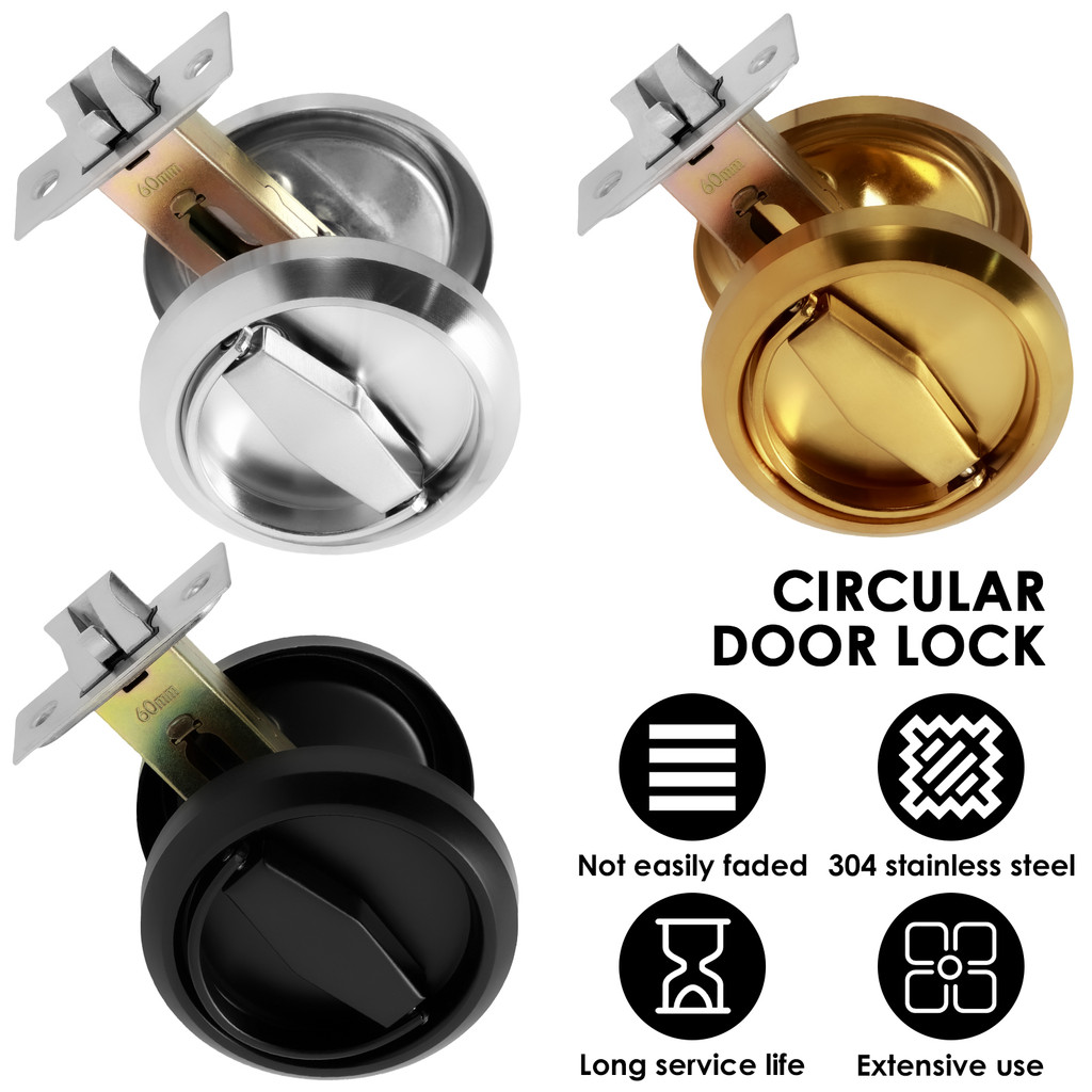 Jual NEW Stainless Steel Hidden Door Handle Lock Invisible Recessed ...