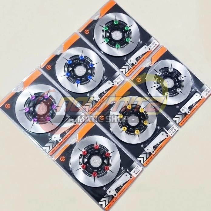 Jual Piringan Cakram Groza Disc Brake Floating 220mm Honda Vario Beat ...