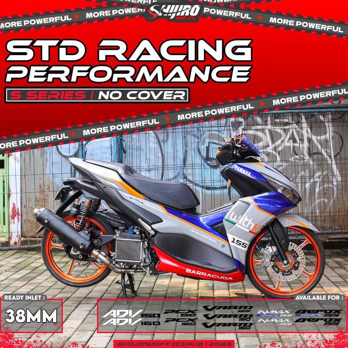 Jual MASIH READY KENALPOT STD RACING N.MAX/AEROX/PCX/VARIO 150 TYPE S ...