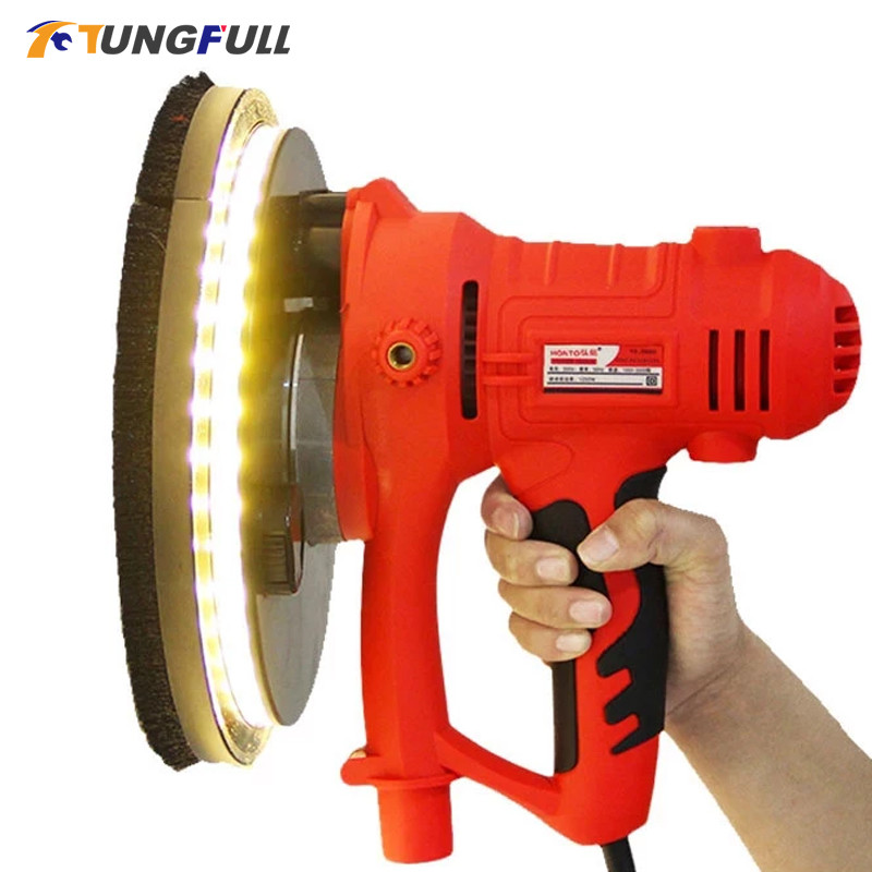 Jual Dustless Electric Drywall Sander Wall Putty Polisher Hand Grinder ...