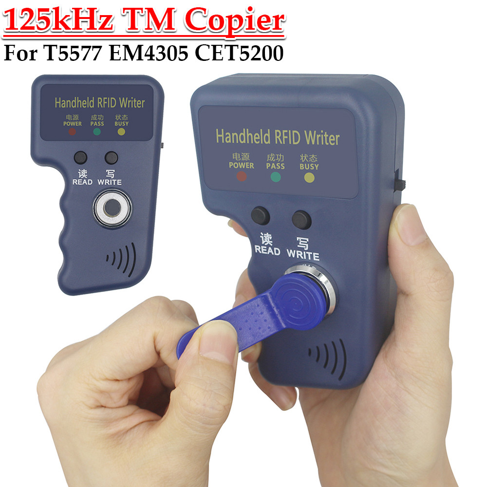 Jual 125kHz RFID Programmer Duplicator Copier Writer Reader Writer ID ...
