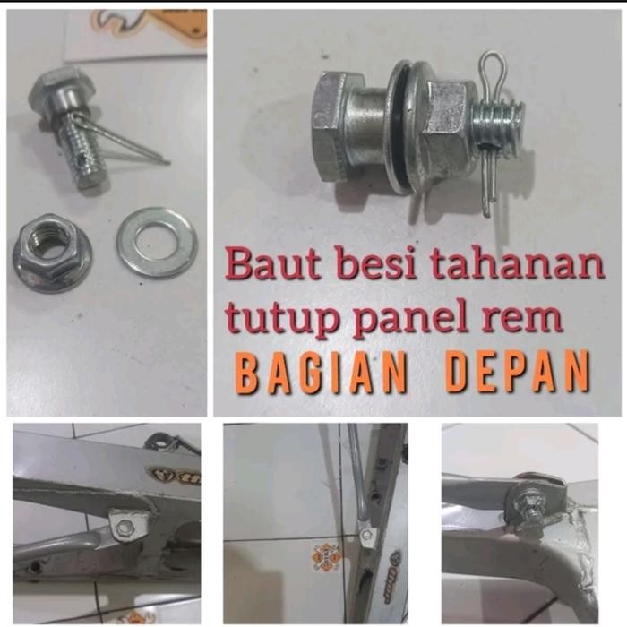 Jual Baut Panel Rem Belakang Ts125 Bagian Depan Baut Panel Rem Ts125 ...