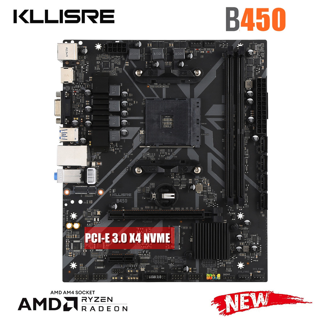 Jual kllisre B450 Kit amd ryzen r5 5 3600 processor DDR4 16GB (2*8GB ...