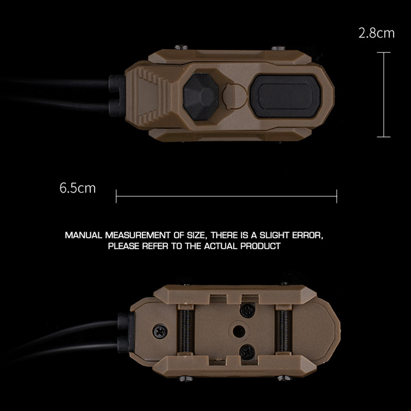 Jual AXON Tactical remote control switch, Double Wire Switch，Flashlight ...