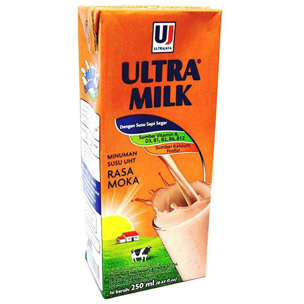 Jual ULTRA SUSU UHT MOCCA 250 ML | Shopee Indonesia