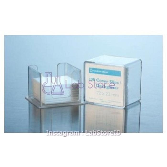 Jual Kaca Penutup Mikroskop 24 x 50mm Cover Microscope Deck Glass Duran ...
