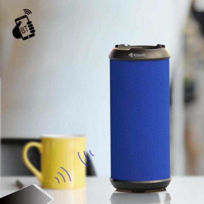 Jual Speaker Bluetooth Wireless Portable Kisonli Q5S Dual Bass dengan ...