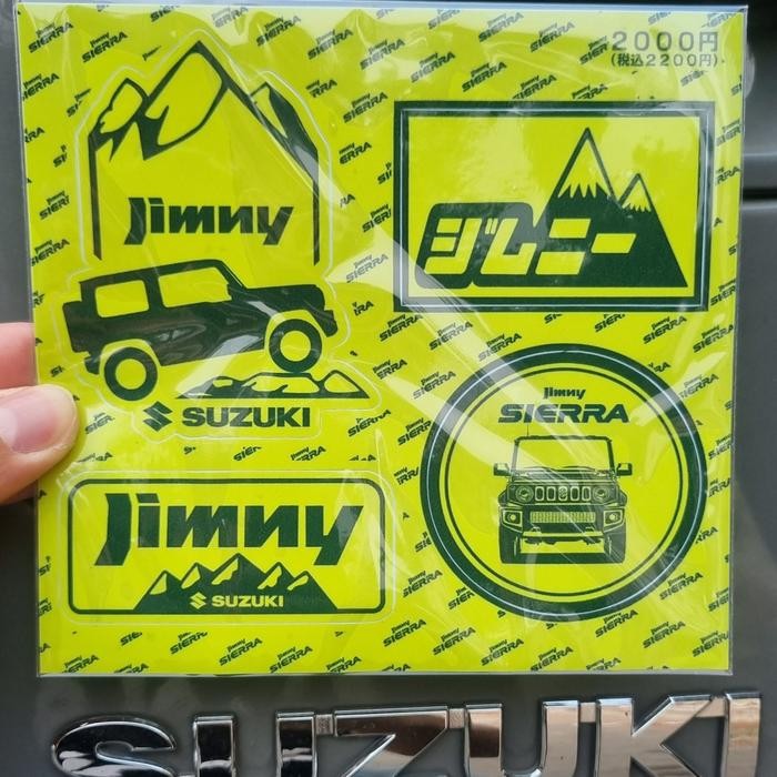 Jual STICKER JIMNY JB74 / JIMNY JB74 STICKER PACK JDM / JIMNY JDM ...