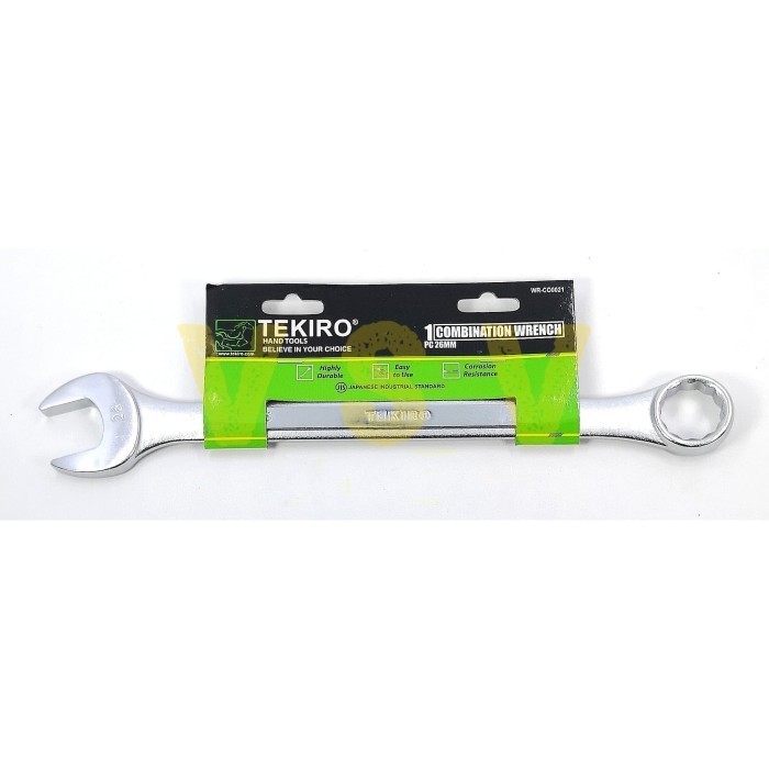 Jual Tekiro combination wrench 26 mm / kunci ring pas 26 mm tekiro