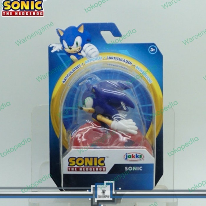 Jual Sonic The Hedgehog SONIC Running Action Figure 2,5 Articulated ...