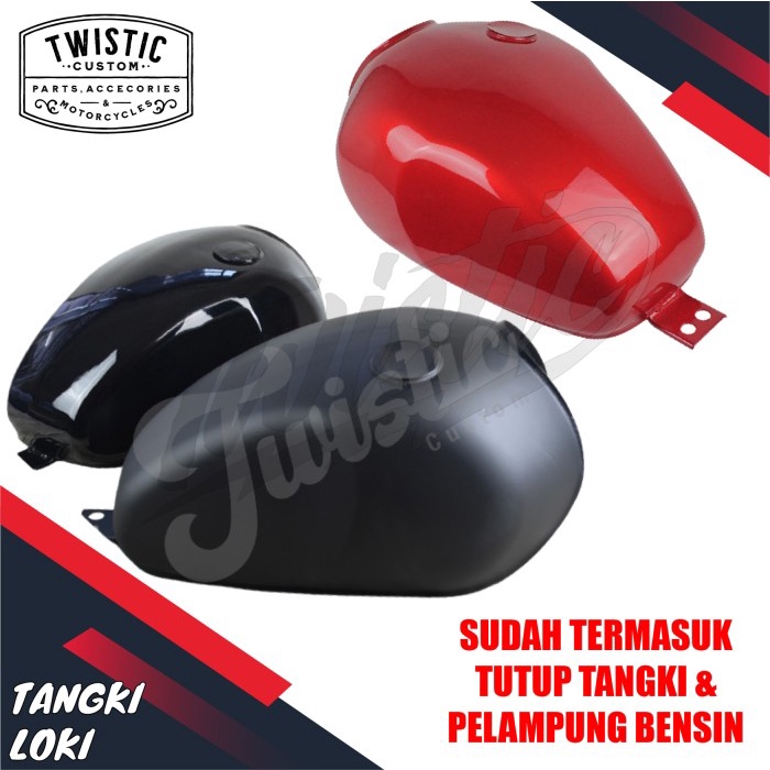 Jual Tangki Bensin Loki Motor Custom Scrambler Cafe Racer Tracker ...