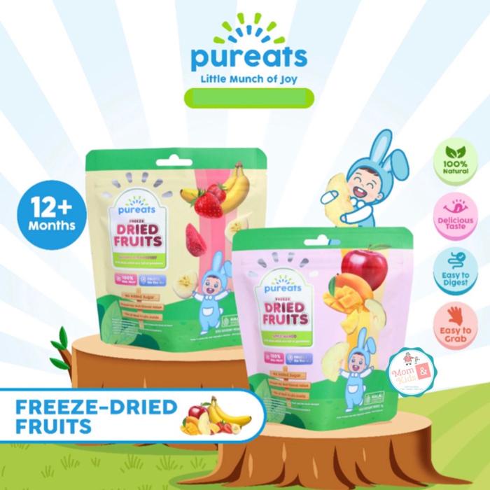 Jual PUREATS FREEZE DRIED FRUITS 15GR BUAH KERING SNACK CEMILAN BAYI ...