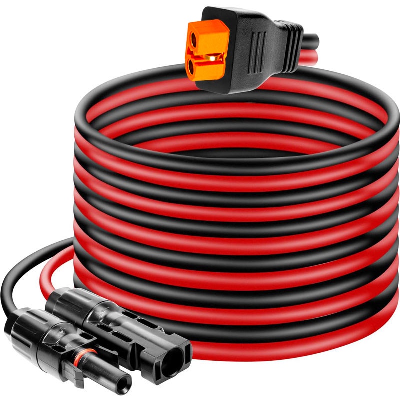 Oududianzi 12AWG XT60i Solarkabel-Verlängerung 3 M – Für Powerstation & Solargenerator