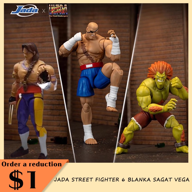 Figurine Vega Street Fighter 1/12 Jada Toys - Précommande Septembre 2025