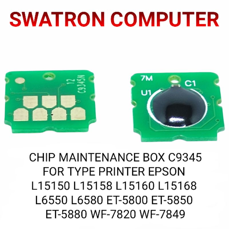 YueJay C9345 Wartungstank-Chip Resetter Für Epson Drucker – Kompatibel Mit ET-5800, L8058, WF7820 & Mehr
