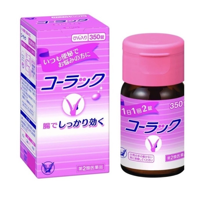 Jual Colac Taisho 350 Tablet Obat Pencahar Sembelit Original Japan ...