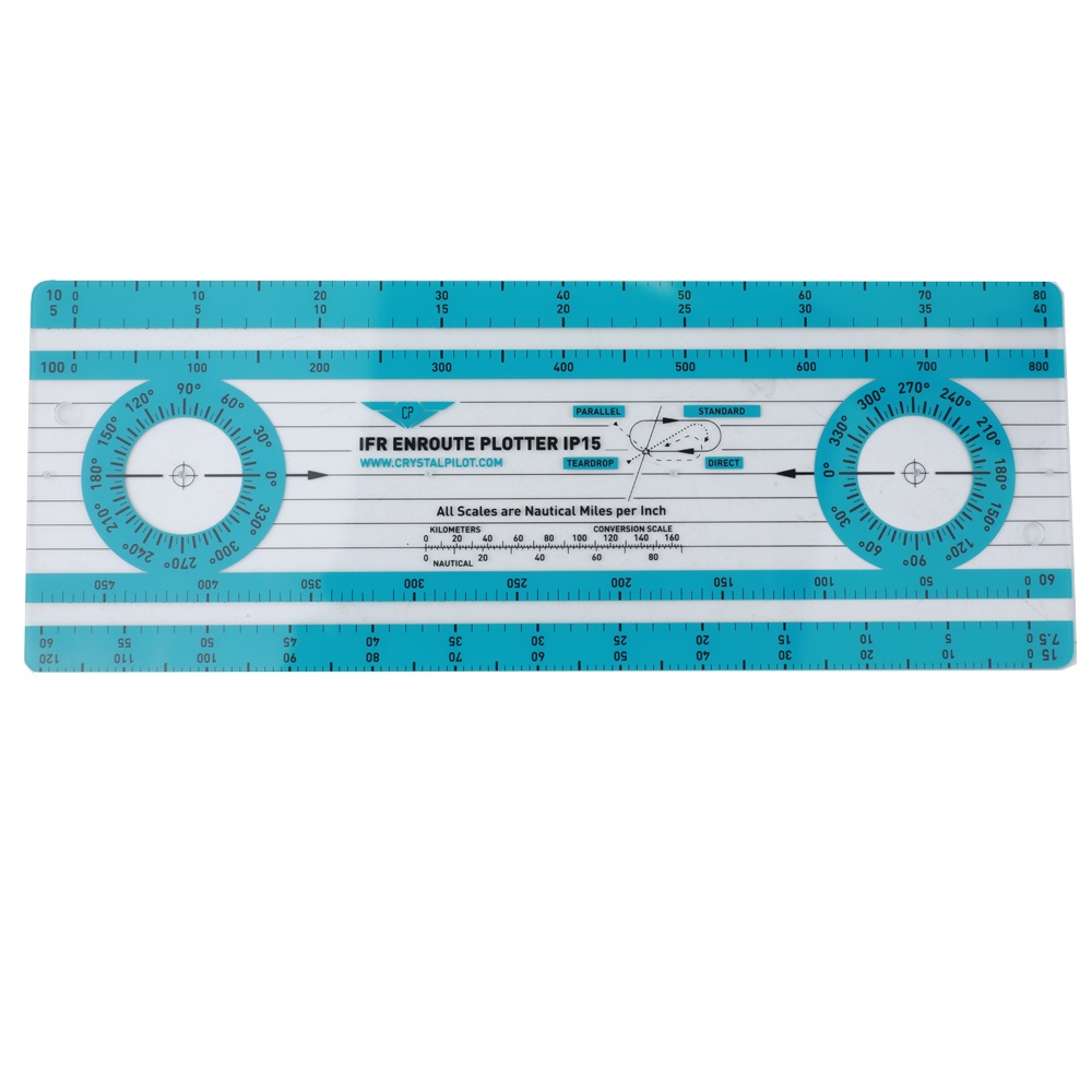 Jual NEW High-precision course ruler blue standard navigation measuring ...