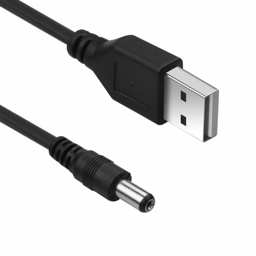 Jual KABEL POWER USB TO DC 5.5MM POWER AC USB TO DC | Shopee Indonesia