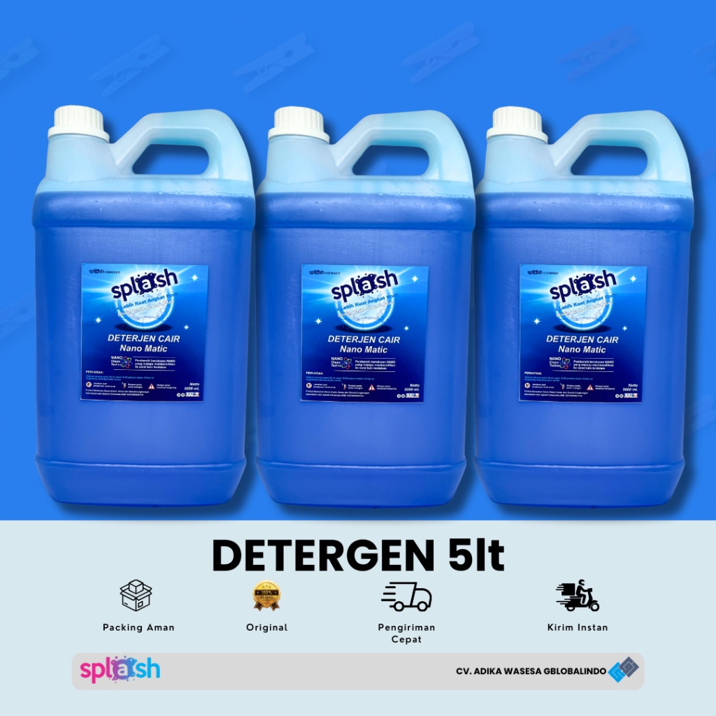 Jual DITERJEN LAUNDRY 5 LITER DETERGEN / DETERJEN | Shopee Indonesia