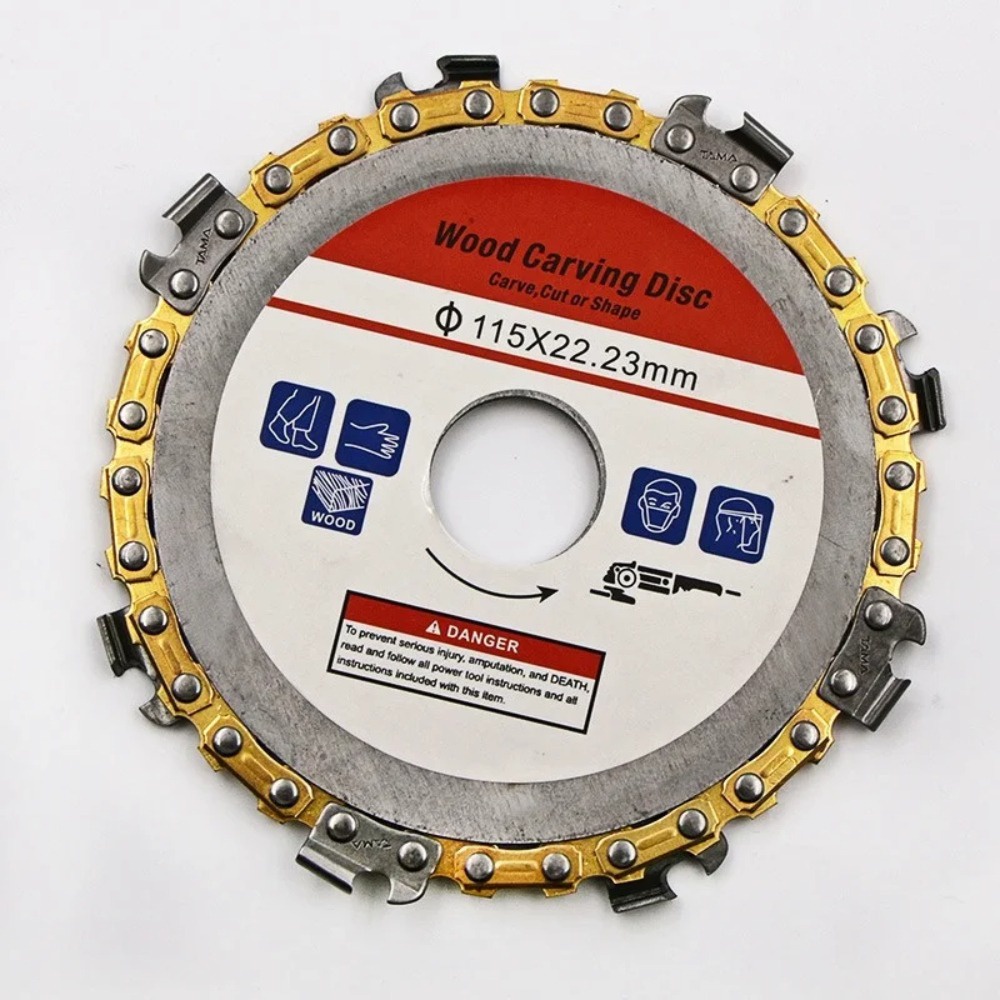 Jual Angle Grinder Chain Disk / Wood Slotting Saw Blade / Woodworking ...