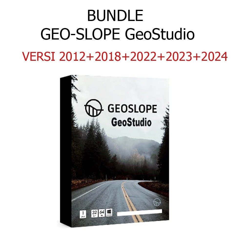 Jual Sofware Geo-Slope Geostudio v2012+2018+2022+2023+2024 | Shopee ...