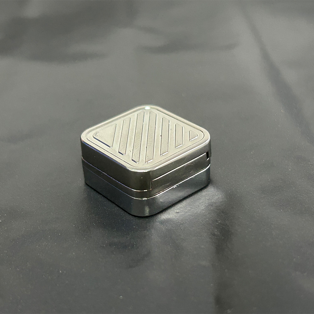 Jual Cube Push Card Magnetic Slider EDC Fidget Slider Metal ADHD Anti ...