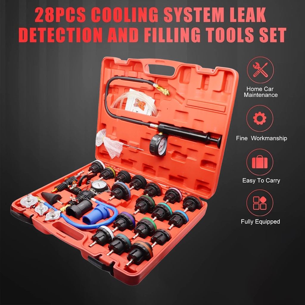 Jual Water Tank Leak Detection Detector Tool Radiator Pressure Tester ...