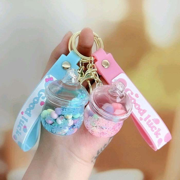 Jual Gala Galore Gantungan Kunci Botol Minuman Keychain Ks011 Pink ...