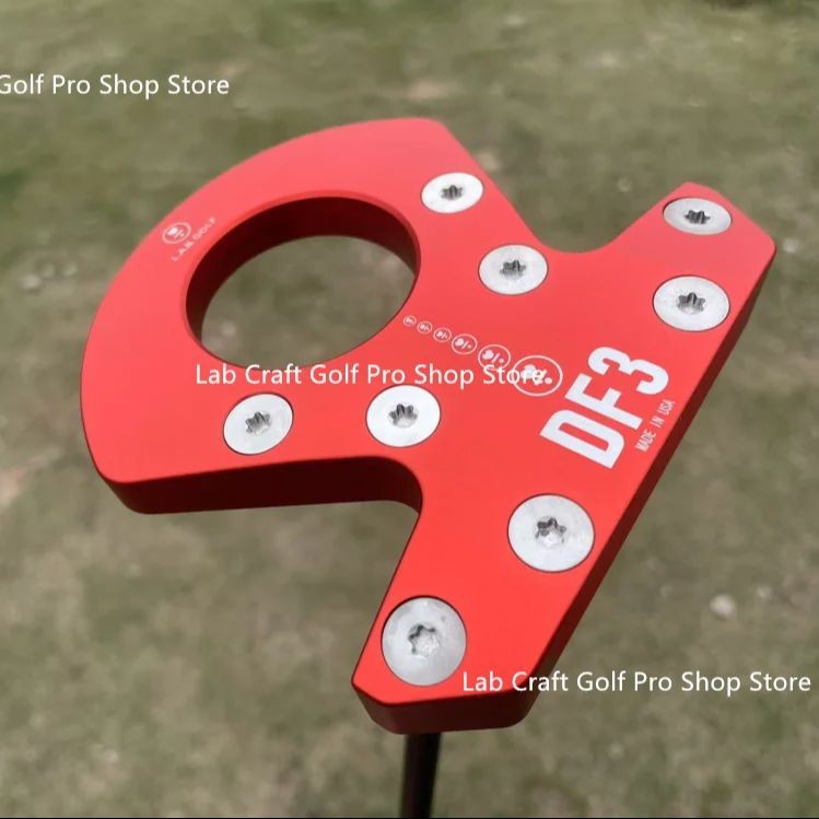 Jual NEW Red LAB DF3 putter Golf Club Putter New Model Big Black Bull ...