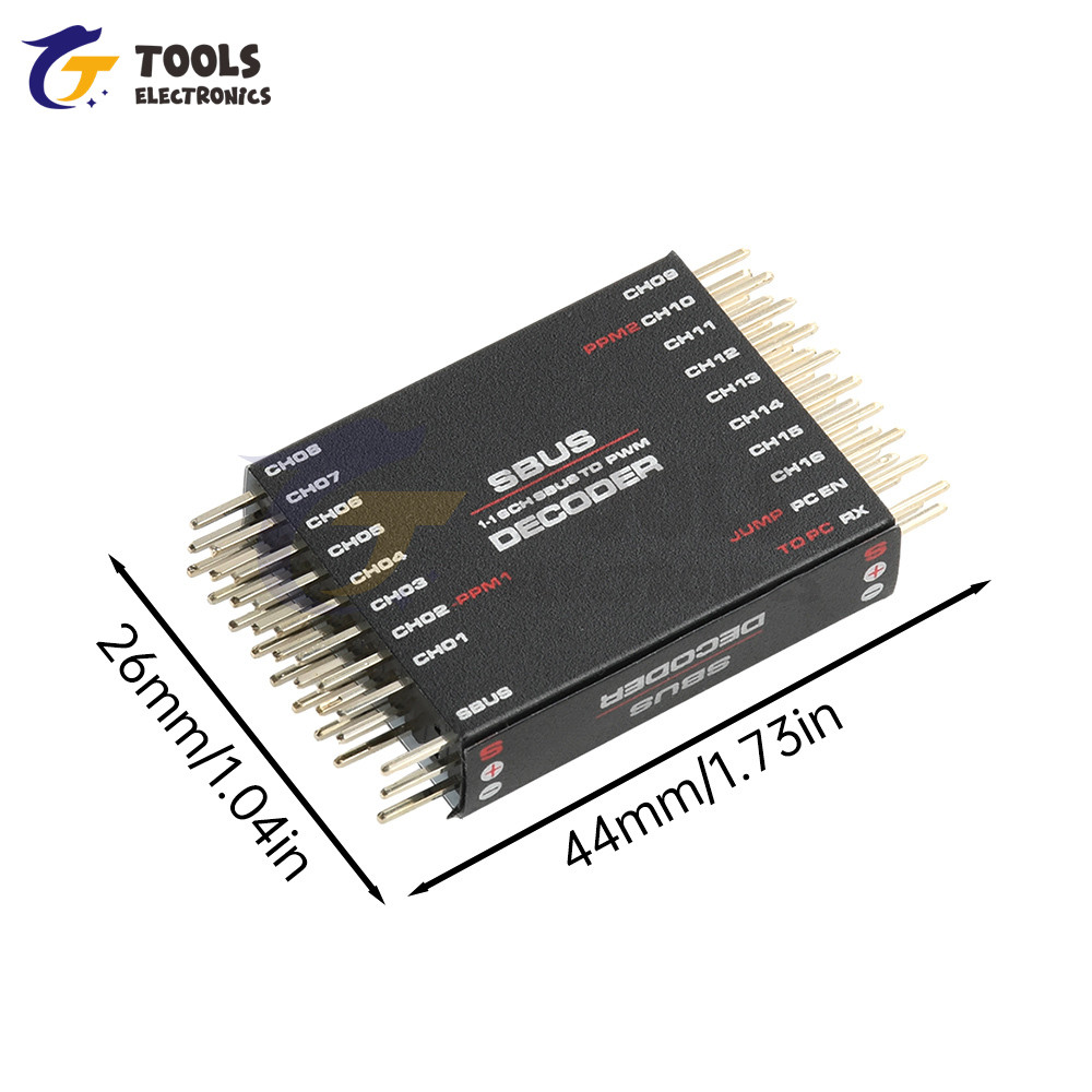 Jual SBUS to PWM Converter DIY 16 Channel SBUS To PWM PPM DECODER For ...