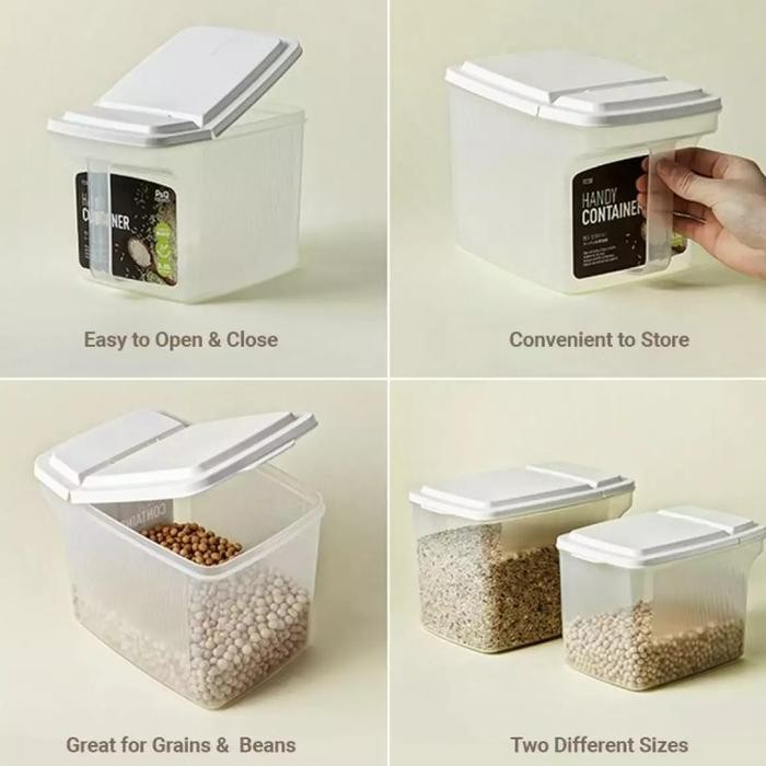 Jual Lock N Lock Rice Box Grain Cereal Handy Container 5L / 3L | Shopee ...