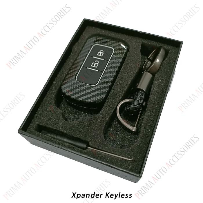 Jual Casing Kunci Remote Mobil Carbon Fiber - Xpander Keyless | Shopee ...