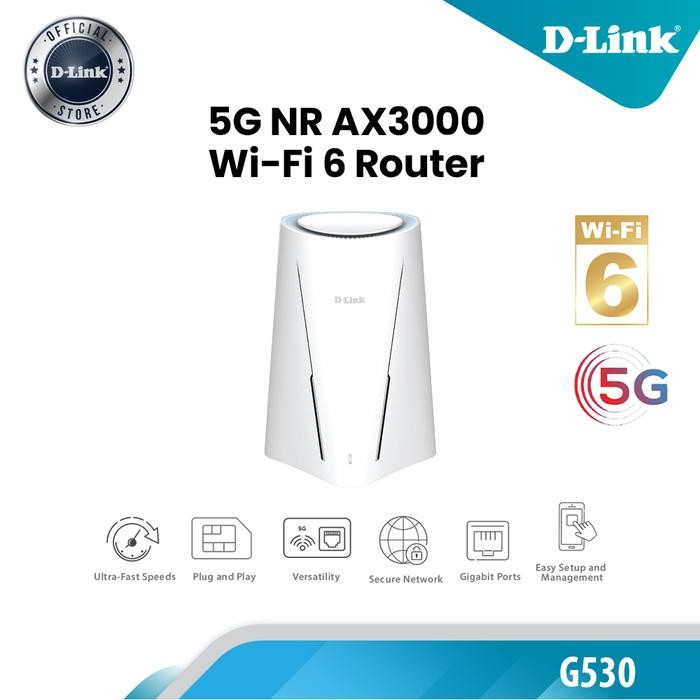 Jual D-Link G530 5G NR Wi-Fi 6 AX3000 Gigabit Mobile Router | Shopee ...