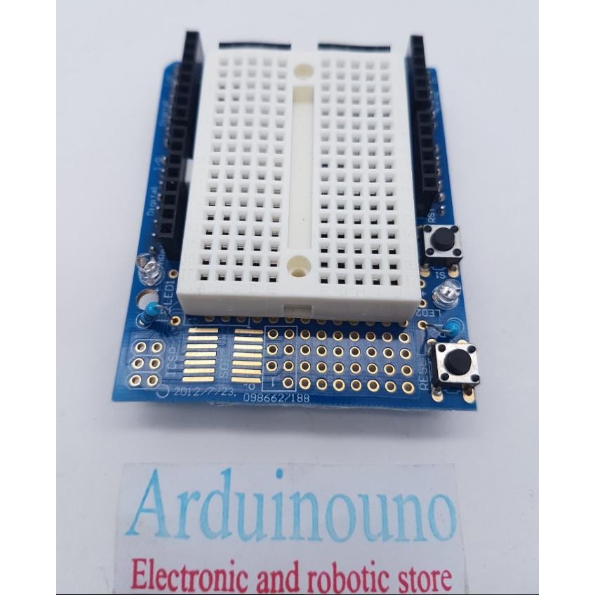 Jual ARDUINO Uno R3 Proto Shield protoshield | Shopee Indonesia