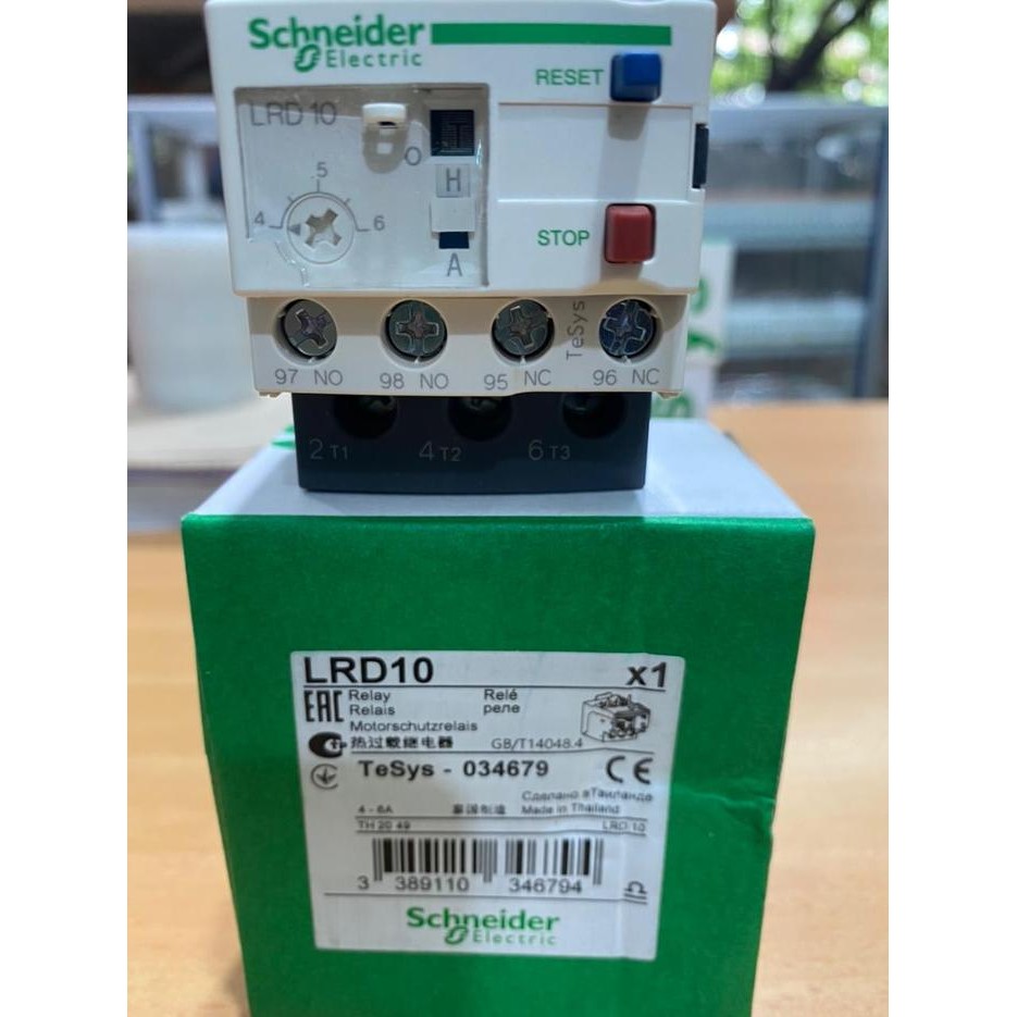 Relé Térmico Schneider Lrd10 Ie 4-6a