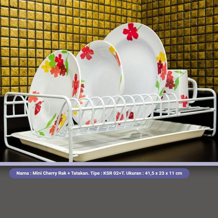 Jual Rak Piring Modeline Susun 1 Ni Erry + Tatak | Shopee Indonesia