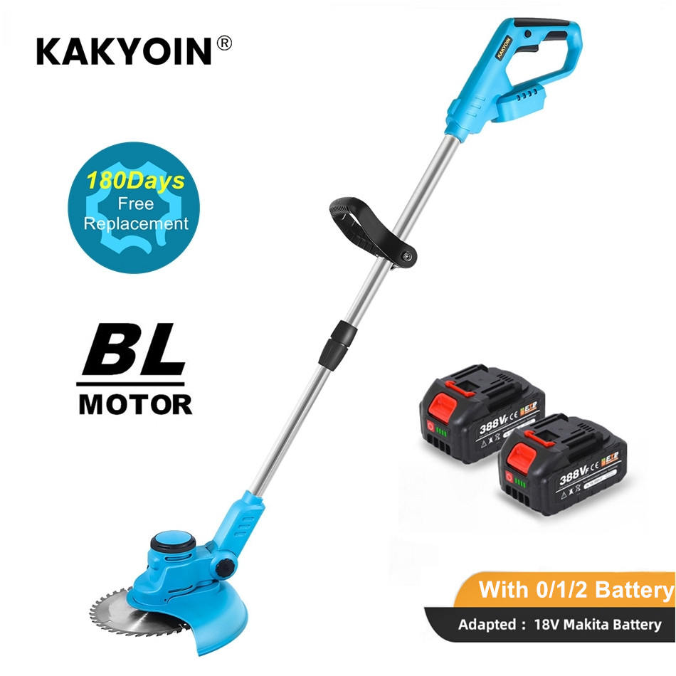 Jual Mesin Pemotong Rumput Elektrik Tanpa Kabel 8 Inci Pemangkas Rumput ...