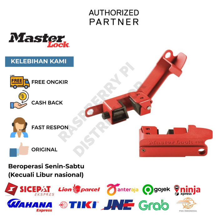 Jual Master Lock 491B Grip Tight Circuit Breaker Lockout | Shopee Indonesia