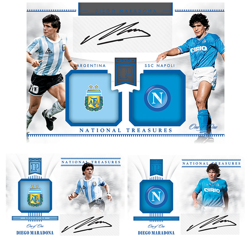 Jual Diy Homemade Panini Football Star Card Diego Armando Maradona ...