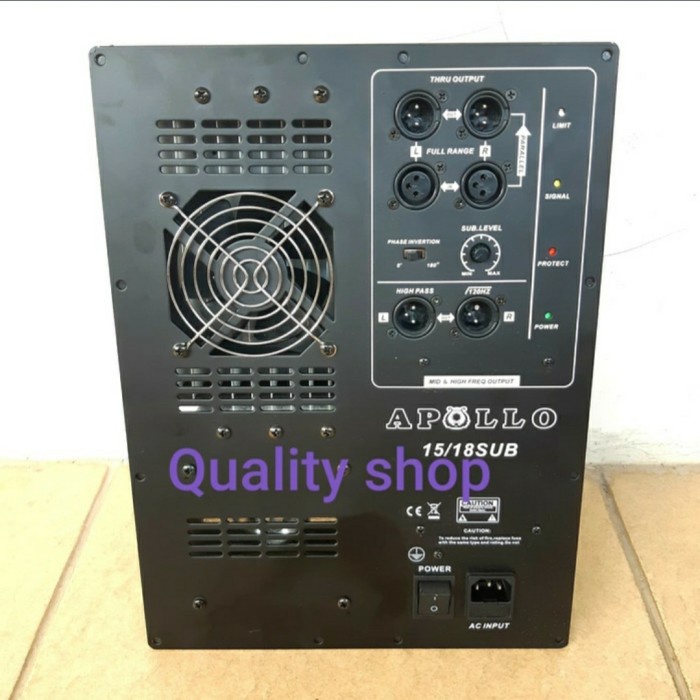 Jual MESIN SUBWOFER AKTIF APOLLO 15-18 INCH 1200 WATT | Shopee Indonesia