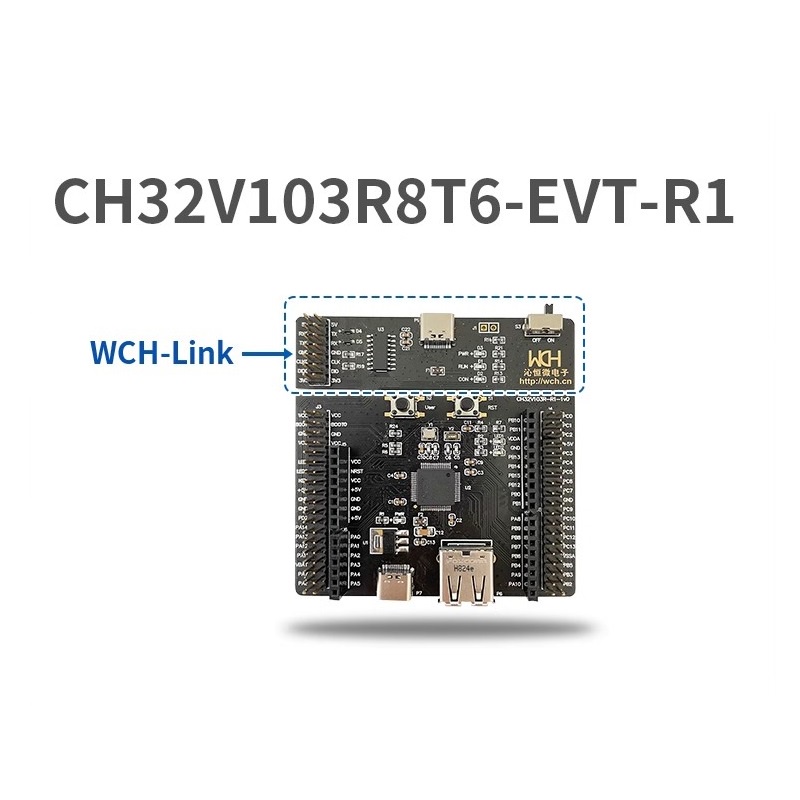 Jual LUXW CH32V103 development board, on-board WCH-Link debugger ...
