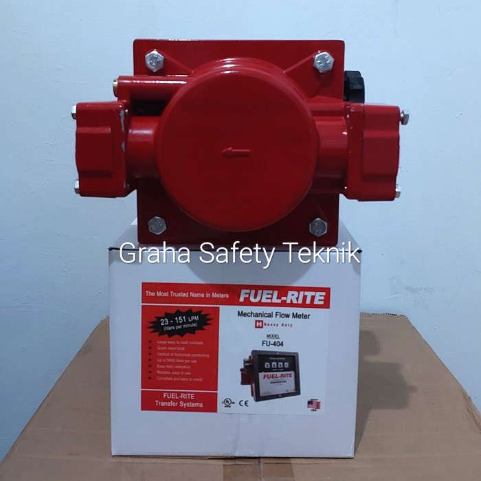 Jual FUEL-RITE flow meter 1,5 in 4digit USA / meteran solar Fuelrite 1 ...