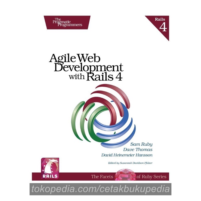 Jual Buku English Sam Ruby Agile Web Development With Rails 4 Pragmatic ...